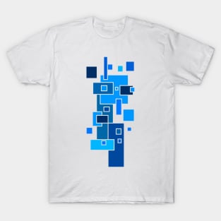 Abstract Color Cube Design T-Shirt